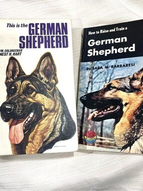 German Shepherd Books - Vintage 1960s